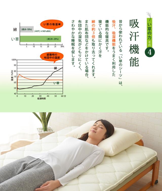 日本製 い草畳の折りたたみベッド ワイドシングル 木製 収納 い草 畳 敷き布団 折り畳みベッド 折畳みベッド おりたたみベッド 新生活 北欧 シンプル ほぼ完成品 湿気 除湿 カビ対策 bed 送料無料_14