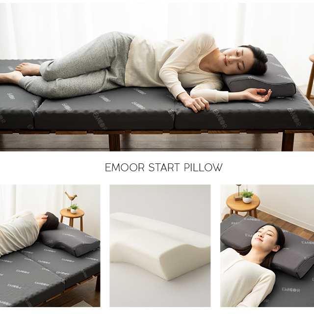 枕 低反発 まくら 首が痛くならない 安眠枕 スタイリッシュ ウェーブ型設計