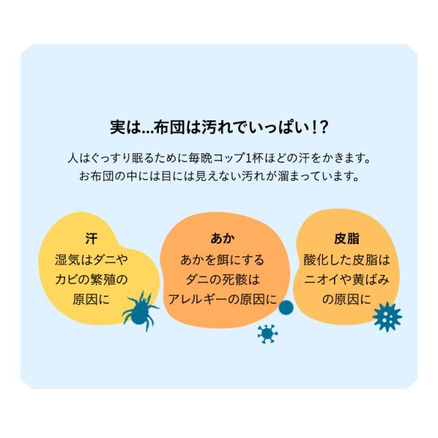日本製 ぜんぶ洗える ベッド用 布団4点セット ダブル 洗える 丸洗い ウォッシャブル 洗濯機OK 極厚 軽量 吸湿 掛け布団 ベッドパッド 枕 まくら ピロー 布団セット 組布団 布団 ふとん 国産 オールシーズン OKADA 無地 北欧 おしゃれ 新生活 送料無料_4