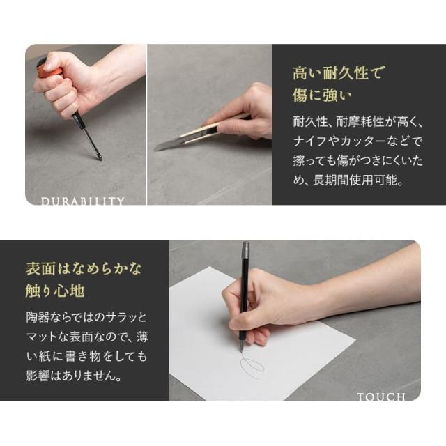 ダイニングテーブルセット 5点セット 幅160c 4人掛け 形 オーバル型 ダイニングセット 食卓 ダイニング テーブル チェア 4脚 4人用 セラミック 石目調 回転 ファブリック 椅子 机 リビング 北欧 モダン おしゃれ living＆dining レガネス 新生活 送料無料_7