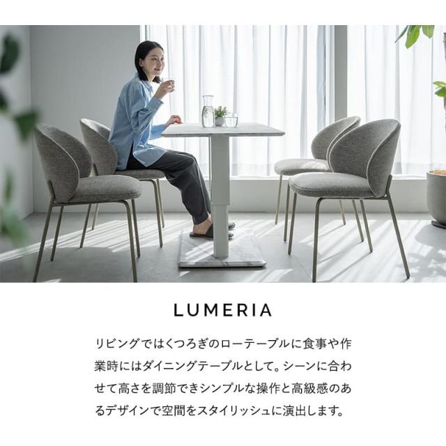 昇降式 センターテーブル リフティングテーブル 幅120 昇降テーブル 昇降式デスク テーブル ローテーブル デスク 高さ調節 ガス圧 家具 大理石調 木目調 角型 リビング ダイニング 一人暮らし 食事 仕事 PC 在宅 デスクワーク 北欧 おしゃれ 新生活 送料無料_2