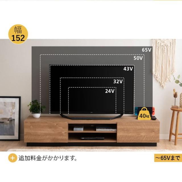 テレビボード　横幅152.5cm テレビボード テレビ台 ローボード 幅115cm 幅152cm 幅176cm