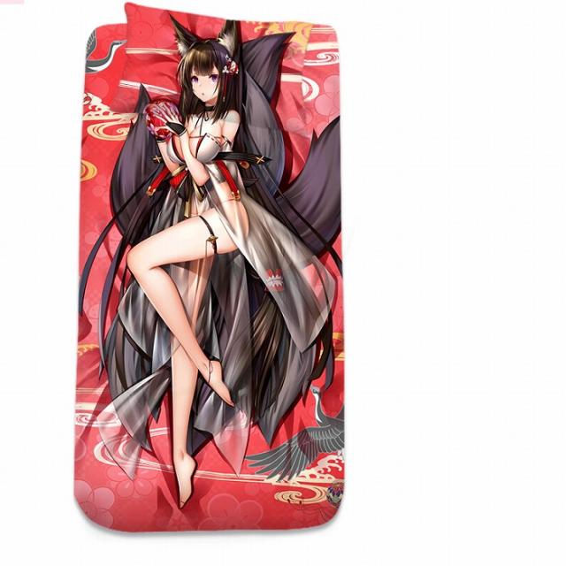 描き下ろし添い寝シーツアズールレーン シングル フィットタイプ シーツ&ピローケースセット/アニメ200cm&100cmの通販は 6,699円