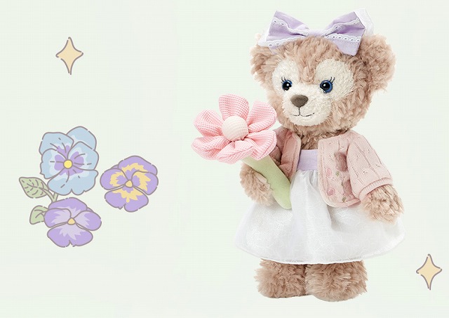 上海ディズニー シェリーメイぬいぐるみSSサイズ 上海ディズニー 春