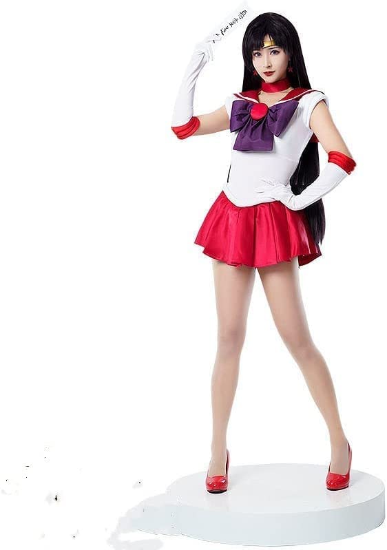 【1万円以上送料無料】【激安】超人気コスプレ服♪美少女戦士セーラームーン☆火野レイ（セーラーマーズ）コスプレ衣装 1代目戦闘服の通販は