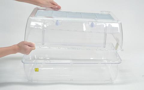 ハムスター・実験材料・ハリネズミ用ケース・ルーミィ６０第一義的 三晃相手