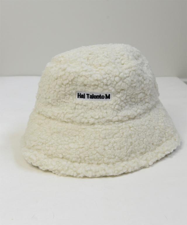 倖田來未 ボアバケットハット 白 倖田來未】ボアバケットハット WHITE