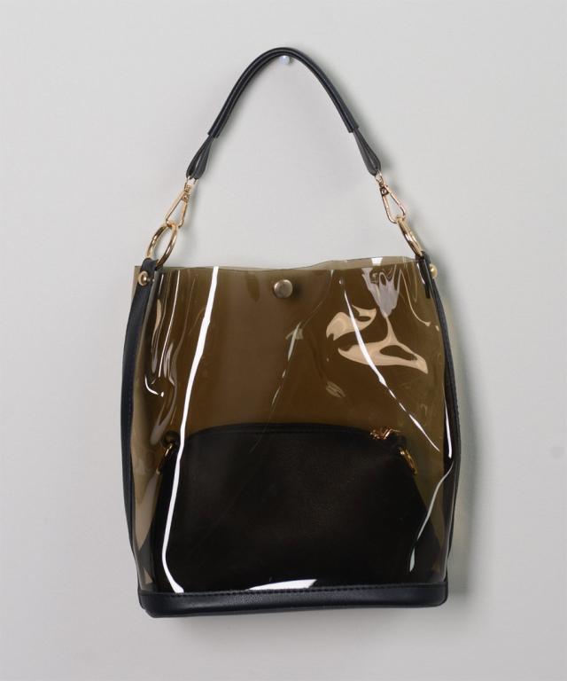 夏新作 カラーポーチ付きクリアバッグ 即納 シンプル カラーポーチ付き クリア バッグ トレンド レディース 韓国ファッション 流行の通販はau Pay マーケット ショップにこにこ