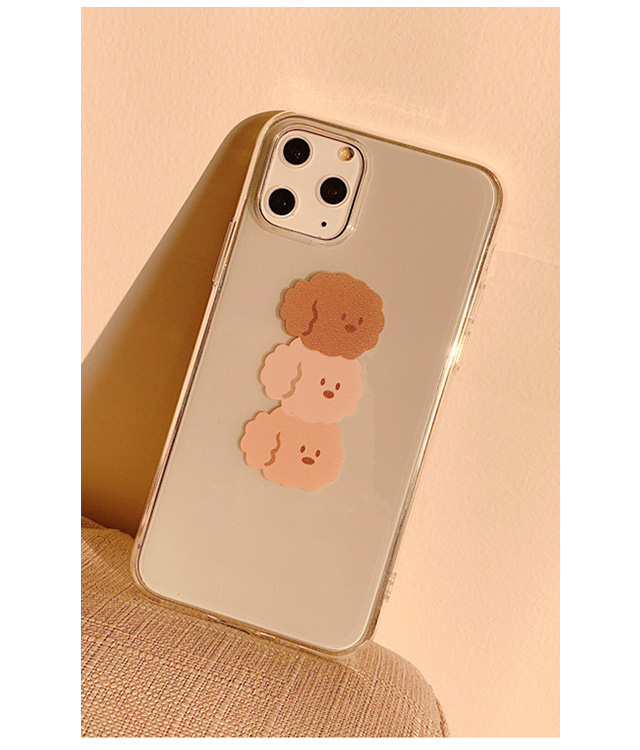 夏新作 もこもこトイプードル スマホ アイフォンケース 即納 スマホ Iphone アイフォン ケース カバー クリア 透明 犬 ドッグ かわいの通販はau Pay マーケット ショップにこにこ