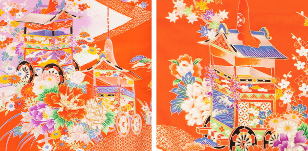 七五三女の子 レンタル 卒園式 袴セット 7歳 5歳 753 袴 メ_1