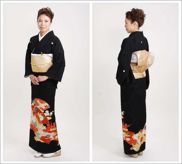 留袖 レンタル NT-676 黒留袖フルセット 結婚式 20代 30代 送料無料 留袖 レンタル NT-676 黒留袖フルセット 結婚式 20代 30代 送料無料の