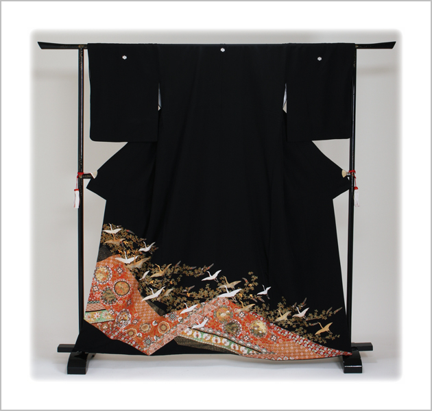 留袖 レンタル NT-852 黒留袖フルセット 結婚式 40代 50代 60代 送料無料 留袖 レンタル NT-897 黒留袖フルセット 結婚式 40代 50代 60代 送料