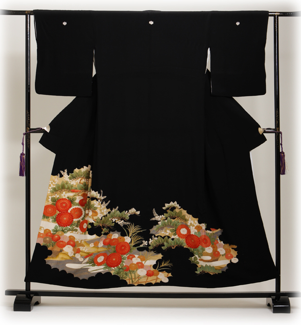 留袖 レンタル 小柄な方 NT-s206 黒留袖フルセット 結婚式 20代 30代