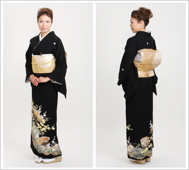 留袖 レンタル NT-923 黒留袖フルセット 結婚式 40代 50代 60代 送料無料 留袖 レンタル NT-923 黒留袖フルセット 結婚式 40代 50代 60代