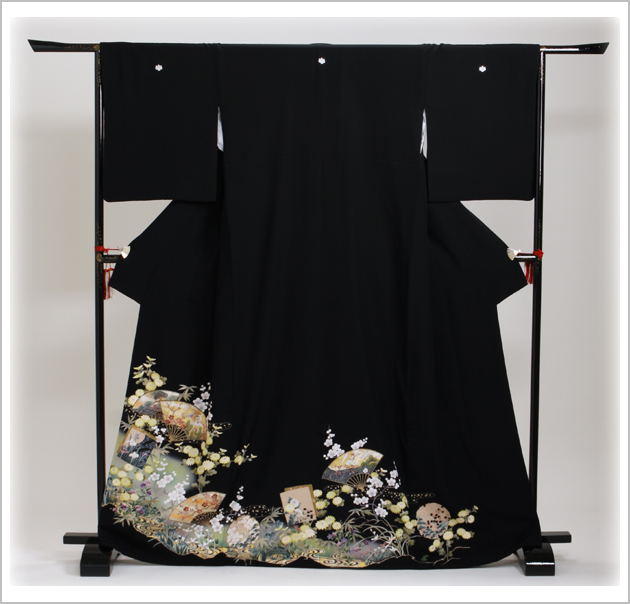 留袖 レンタル NT-923 黒留袖フルセット 結婚式 40代 50代 60代 送料