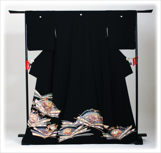 留袖 レンタル NT-929 黒留袖フルセット 結婚式 40代 50代 60代 送料