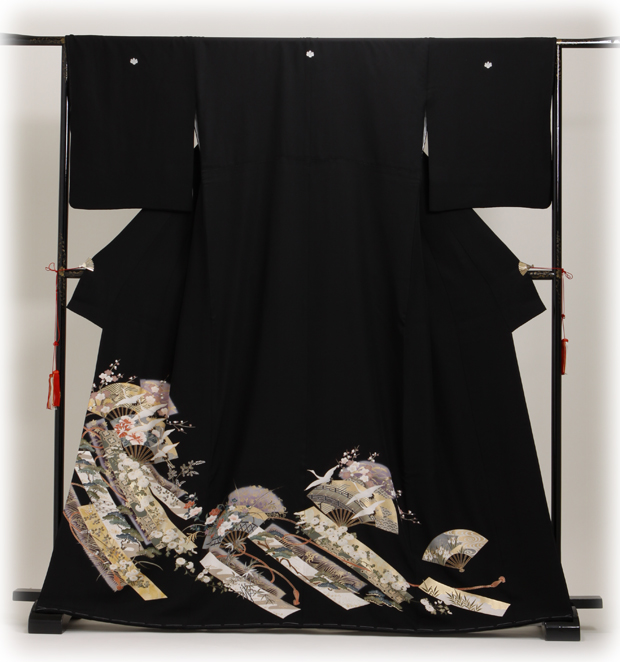 留袖 レンタル NT-928 黒留袖フルセット 結婚式 40代 50代 60代 送料