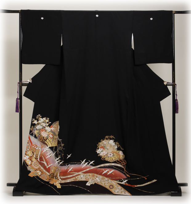 留袖 レンタル NT-932 黒留袖フルセット 結婚式 30代 40代 50代 送料無料 留袖 レンタル NT-932 黒留袖フルセット 結婚式 30代 40代 50代 送料