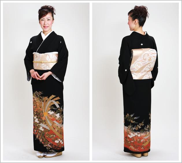 留袖 レンタル NT-898 黒留袖フルセット 結婚式 30代 40代 50代 送料無料 留袖 レンタル NT-898 黒留袖フルセット 結婚式 30代 40代 50代 送料