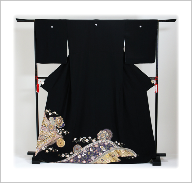 留袖 レンタル NT-334 黒留袖フルセット 結婚式 50代 60代 送料無料 留袖 レンタル NT-934 黒留袖フルセット 結婚式 50代 60代 送料無料の