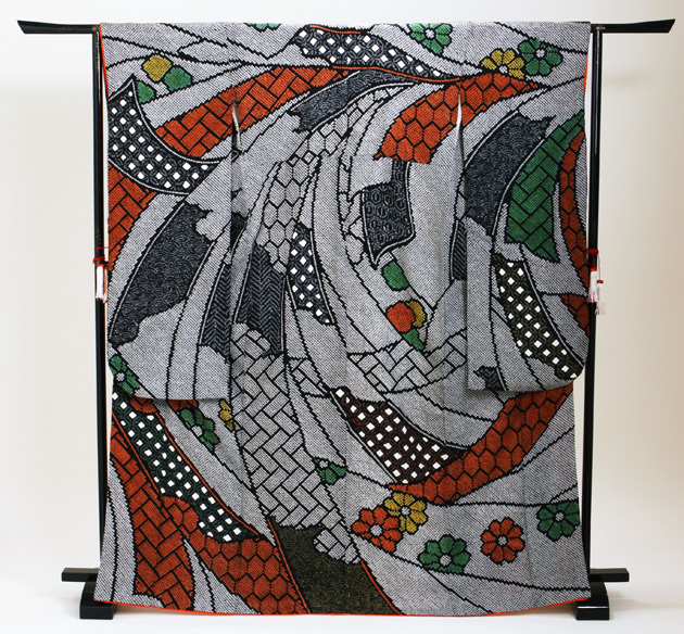 振袖 2月〜12月使用 振袖 レンタル 黒色 総絞り熨斗柄 NT-71 送料無料