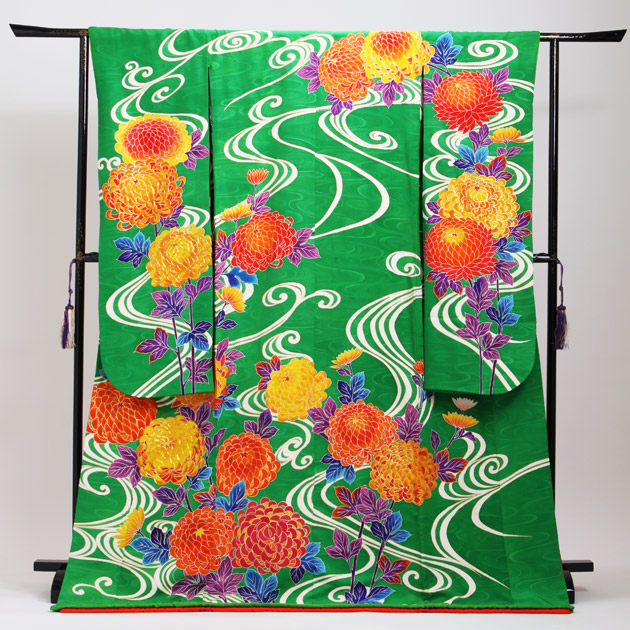 引き振袖レンタル 緑 色振袖 黒引き振袖 NT-23 花嫁 送料無料 引き振袖レンタル 緑 色振袖 黒引き振袖 NT-23 花嫁 送料無料の通販は