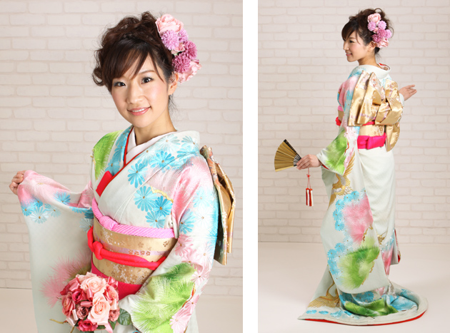 引き振袖レンタル 薄緑 色振袖 黒引き振袖 NT-194 パステル 花嫁 送料無料 引き振袖レンタル 薄緑 色振袖 黒引き振袖 NT-194 パステル 花嫁 送料