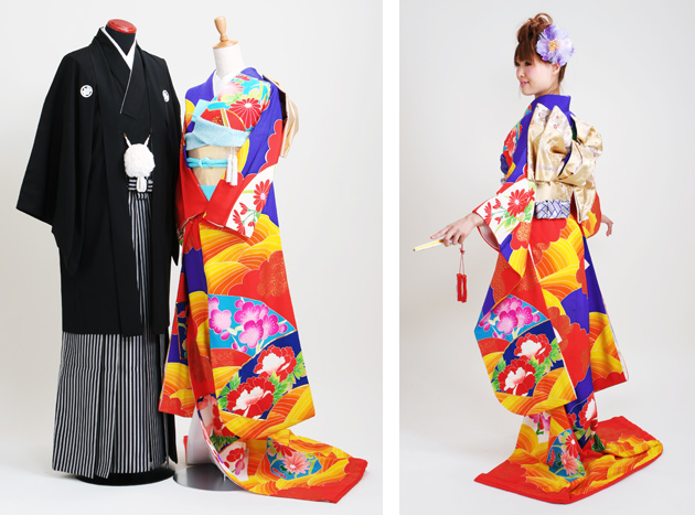 引き振袖レンタル 赤 色振袖 黒引き振袖 NT-70 花柄 沖縄 花嫁 送料無料 引き振袖レンタル 赤 色振袖 黒引き振袖 NT-70 花柄 沖縄 花嫁 送料