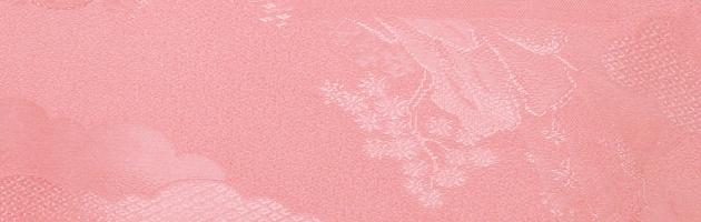 色無地 レンタル 袷〔10月〜5月向き〕ピンク色 一つ紋 お宮参り 送料