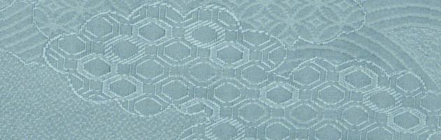 色無地 レンタル 袷〔10月〜5月向き〕深ブルー色 お宮参り 送料無料 NT