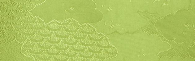 色無地 レンタル 袷〔10月〜5月向き〕うぐいす色 お宮参り 送料