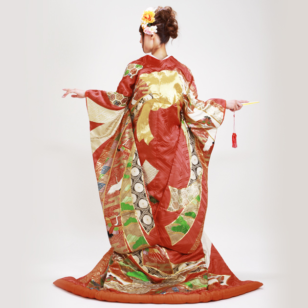 打掛 レンタル 色打掛 赤色 熨斗目 NT-113 送料無料 打掛 レンタル 色打掛 赤色 熨斗目 NT-113 送料無料の通販はau PAY