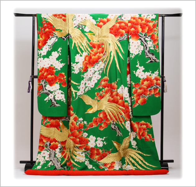 打掛 レンタル 色打掛 緑色 緑ちりめん NT-120 送料無料 打掛 レンタル 色打掛 緑色 緑ちりめん NT-120 送料無料の通販はau PAY