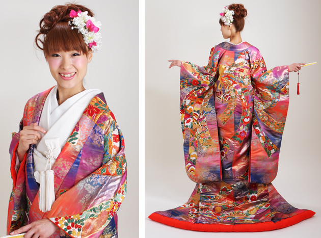 打掛 レンタル 色打掛 紫色 熨斗吉祥華 虹色 NT-815 送料無料 打掛 レンタル 色打掛 紫色 熨斗吉祥華 虹色 NT-815 送料無料の通販は