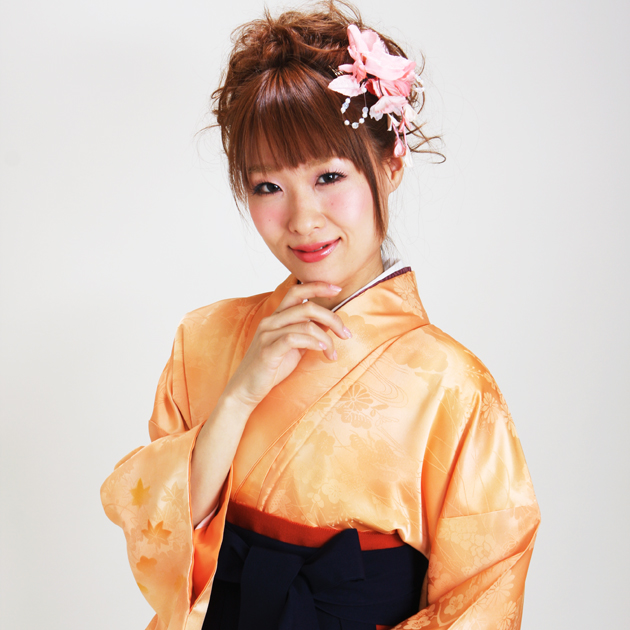 卒業式 袴セット 袴セットレディース 卒業式 袴 レンタル 先生 オレンジ色 無地 送料無料 FAGDD15 卒業式 袴セット 袴セットレディース 卒業式 袴 レンタル 先生