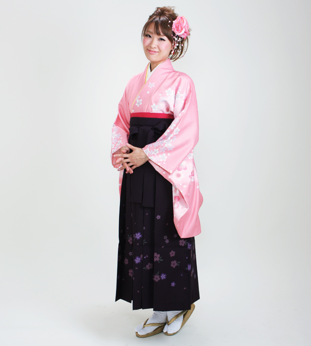 卒業式 袴セット 袴セットレディース 卒業式 袴 レンタル 大学卒業式 大学 卒業式 ピンク ぼかし桜柄 送料無料 FAG0274 卒業式 袴セット 袴セットレディース 卒業式 袴 レンタル 大学卒業式