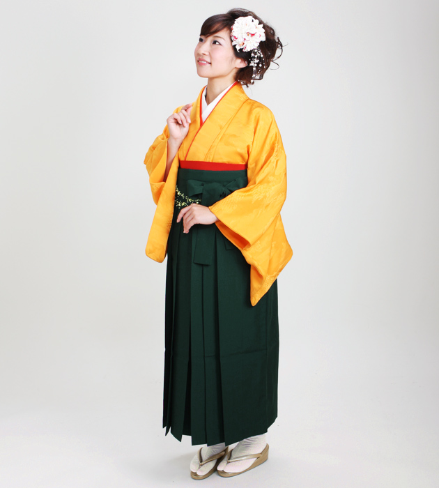 卒業式 袴セット 袴セットレディース 卒業式 袴 レンタル 先生 山吹色 無地 送料無料 FAG0039 卒業式 袴セット 袴セットレディース 卒業式 袴 レンタル 先生 山吹色