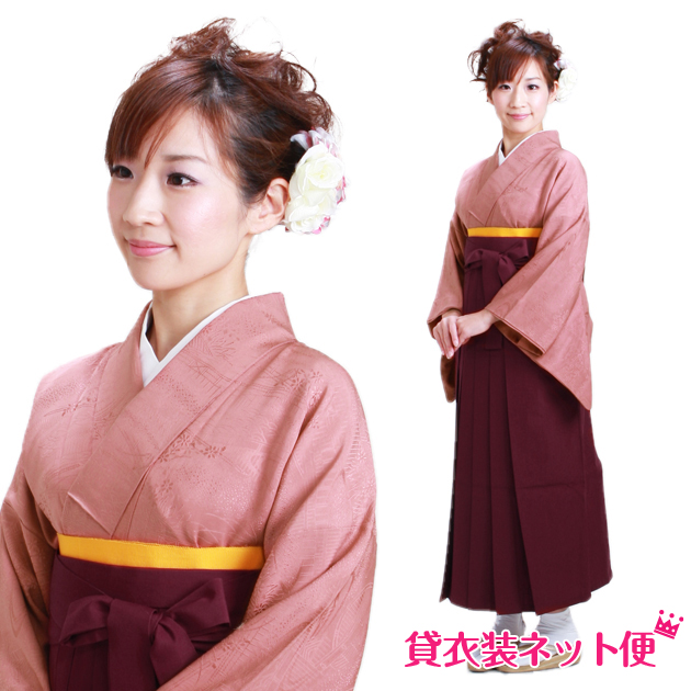 卒業式 袴セット 袴セットレディース 卒業式 袴 レンタル 先生 あずき 送料無料 FAGDD24の通販は 9,216円