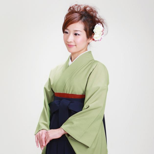 卒業式 袴セット 袴セットレディース 卒業式 袴 レンタル 先生 薄うぐいす色 無地 送料無料 FAG0090 卒業式 袴セット 袴セットレディース 卒業式 袴 レンタル 先生 薄