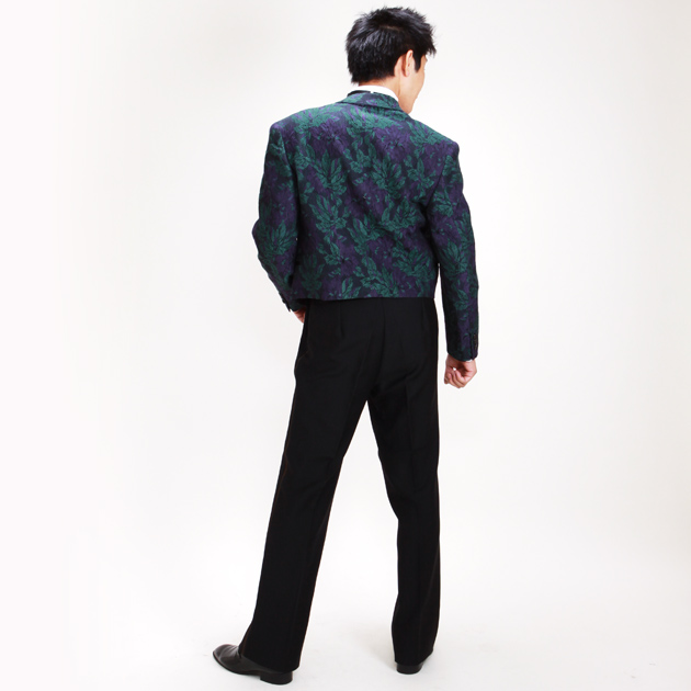 タキシード レンタル M・Lサイズ/165〜172cm/ブルーパープル NT-931 送料無料_3