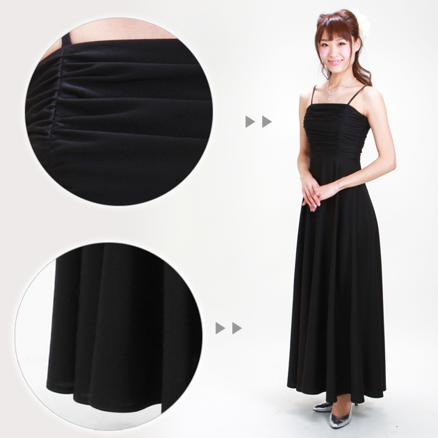 フォーマルドレス レンタル 結婚式 7号 黒 ワンピース a-58 レディースドレス 20代 30代 40代 フォーマルドレス レンタル 結婚式 7号 黒 ワンピース a-58 レディース