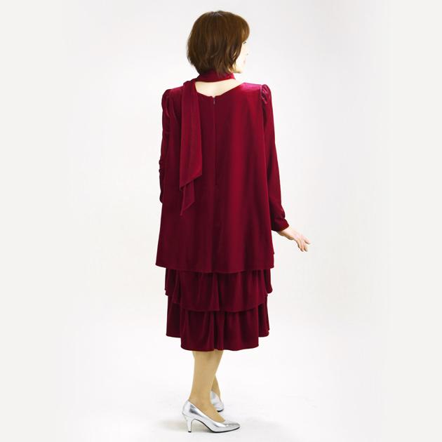 パーティードレス レンタル ９号 １３号 エンジ ワンピース マタニティ Sks 往復送料無料 の通販はau Pay マーケット 貸衣装ネット便