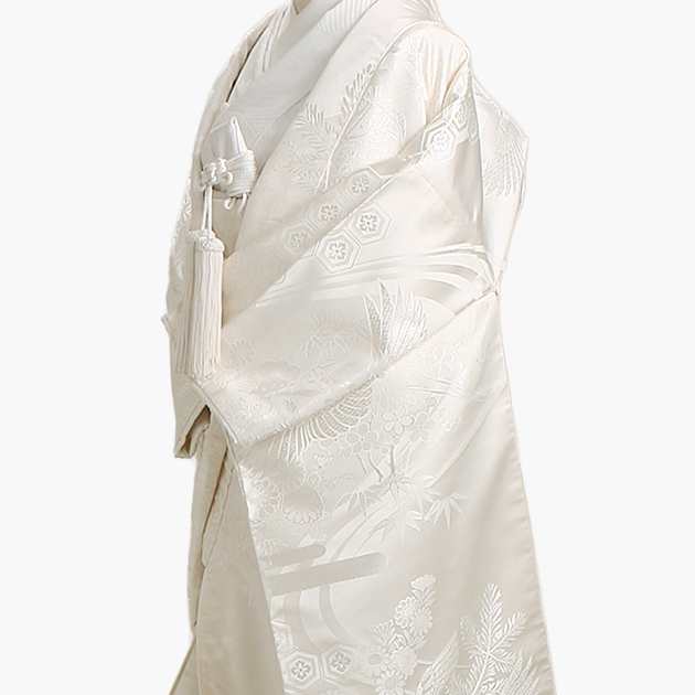 白無垢 レンタル 鶴に四君子 NT-601 紋付袴 花嫁衣装 送料無料