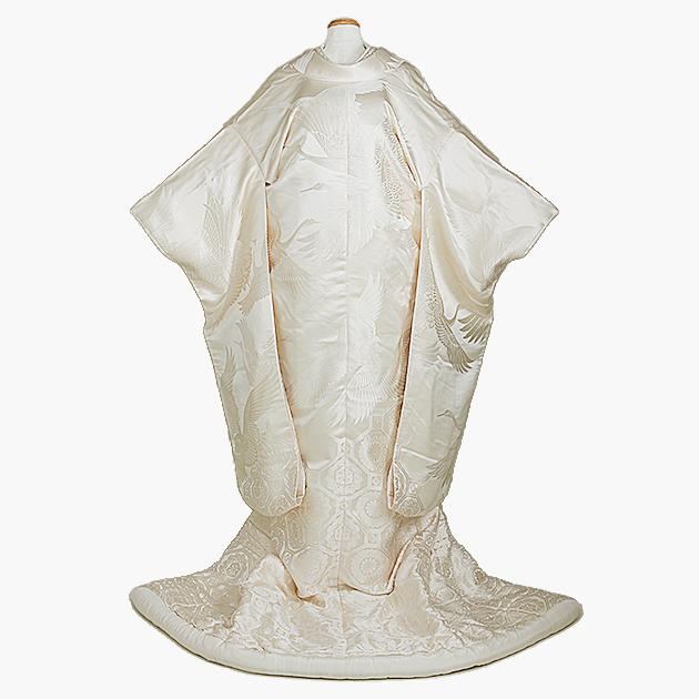 白無垢 レンタル 鶴に道長取格天井 NT-611 紋付袴 花嫁衣装 送料無料