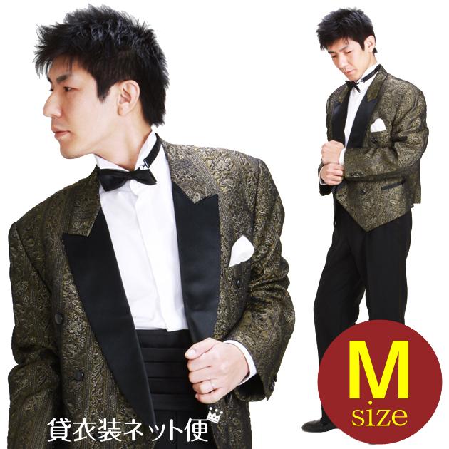 タキシード レンタル M・Lサイズ/165〜172cm/ゴールドブラウン NT-MS005B 送料無料の通販は