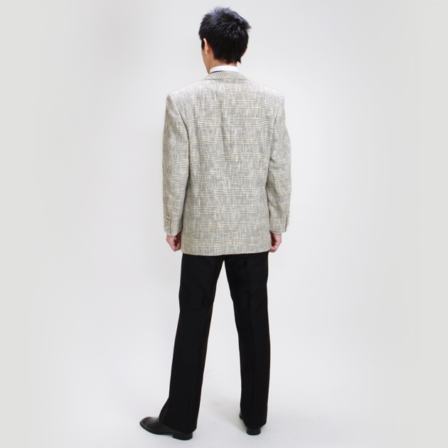 タキシード レンタル L・XLサイズ/170〜182cm/白黒 NT-UP1061 送料無料_3