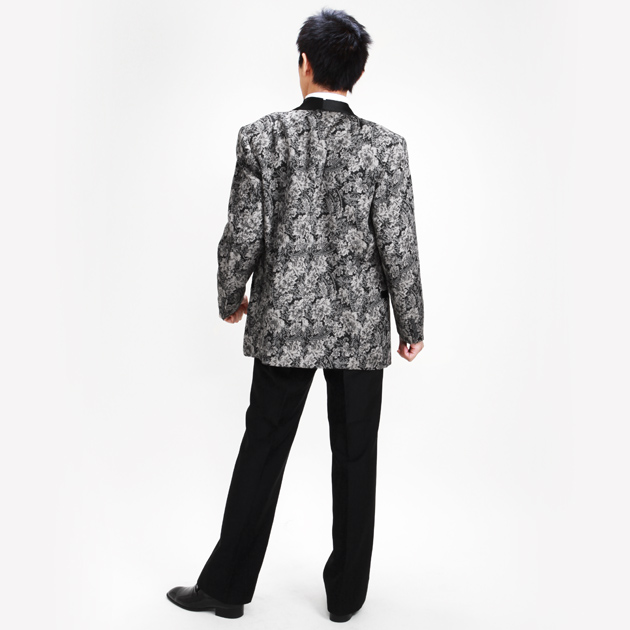 タキシード レンタル L・XLサイズ/170〜182cm/グレー NT-UP2345 送料無料