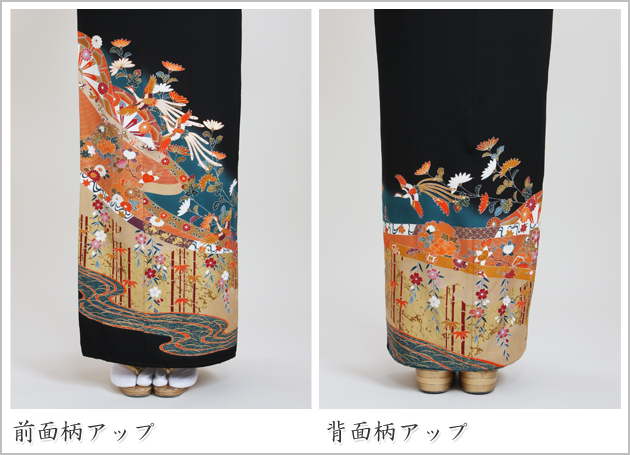 留袖 レンタル NT-807 黒留袖フルセット 結婚式 40代 50代 送料無料 留袖 レンタル NT-807 黒留袖フルセット 結婚式 40代 50代 送料無料