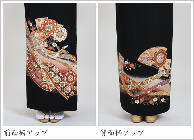 留袖 レンタル NT-927 黒留袖フルセット 結婚式 40代 50代 60代 送料