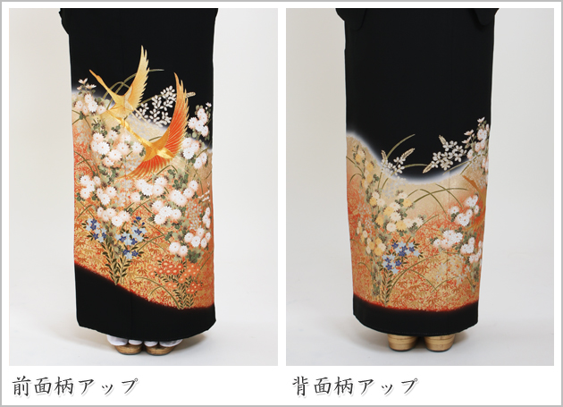 留袖 レンタル 大きいサイズ NT-L837 黒留袖フルセット 結婚式 40代 50代 60代 送料無料 留袖 レンタル 大きいサイズ NT-L837 黒留袖フルセット 結婚式 40代 50